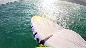 My first wave at Ka'a Beach park in Maui