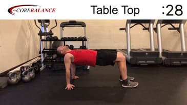 Table Top - Glutes and Shoulders | Chris Janke-Bueno