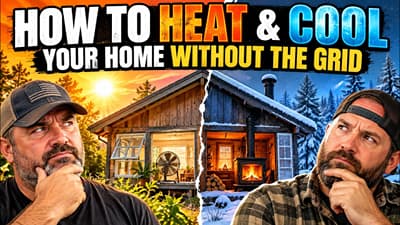 How to Heat & Cool Your Home Without the Grid