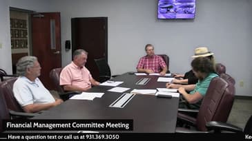 Financial Management Committee Meeting