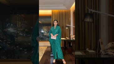 MY FAVOURITE look from this trip! Love Kaftan gowns 💚💚💚