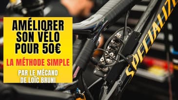 Le mécano de Loïc Bruni explique comment améliorer radicalement le comporterment de son VTT pour 50€