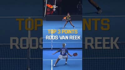 Roos sends them packing to the baseline ✈️ #IPBL #IndianPickleballLeague #GameRallyFire