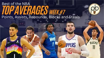 Best of the NBA by Average in week 7