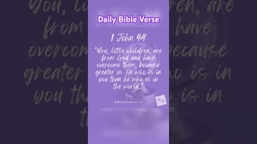Daily Devotional - 1 John 4:4 - #motivation #inspiration #bible