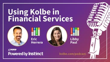 Using Kolbe in Financial Services with Libby Paul