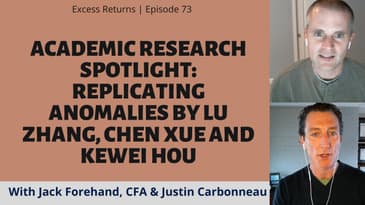 Academic Research Spotlight: Replicating Anomalies by Lu Zhang, Chen Xue and Kewei Hou