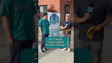 HIW WELL DO THESE FANS KNOW ICHIRO TRIVIA? #mlb #baseball #trivia