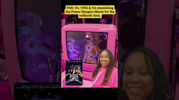 The way we wore out this VHS. #powerrangers #powerrangersmovie #mightymorphinpowerrangers