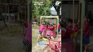 Playground Fun! Globe Aware Thanksgiving in Thailand- Hill Tribes (Clip 3)