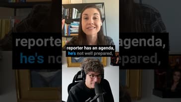 When a journalist has an agenda against Elon Musk. It didn't end well... #elonmusk #twitter #podcast