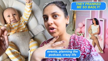 HE PRANKED ME SO BAD!! Amazing week in my life: influencer events, podcast, life | Aanam C