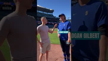 Take a baseball trait from ANY of your teammates #shorts #baseball #mlb #mariners #interview