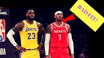 Why Carmelo Anthony would be a TERRIBLE fit for Lebron and the Lakers