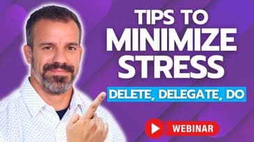 How to Minimize Stress & BURNOUT | Quick Wins Live