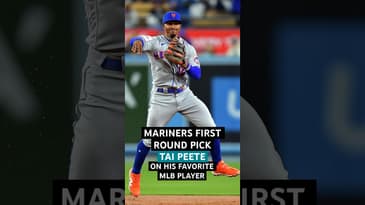 Mariners’ first round pick Tai Peete has a INTERESTING pick for his favorite MLB player #mariners