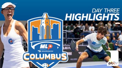 Major League Pickleball 2026 | Columbus - Group Play Day 3 Highlights