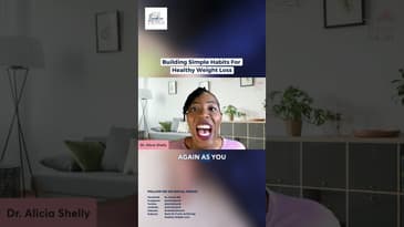 Building simple habits for healthy weight loss #habits #youtubeshorts #shorts