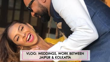 VLOG: Traveling To Jaipur & Kolkata For A Launch Event & A Beautiful Bengali Wedding