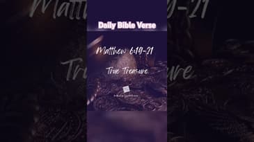 Daily Devotional - Matthew 6:19-21 - #inspirational #inspiration #bible