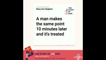 E1: Woman and Authority: Mary Ann Sieghart, The Authority Gap