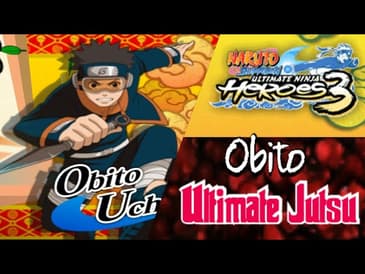 Obito Ultimate Jutsu || Naruto Shippuden Ultimate Ninja Heroes 3 PPSSPP #Shorts