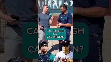 QUIZZING MARINERS CATCHER CAL RALEIGH ON HIS OWN QUOTES