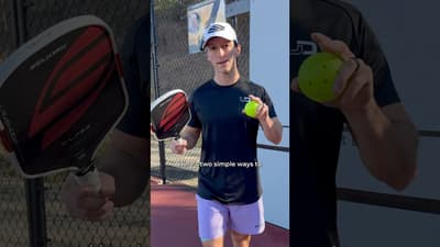 How To Make Your Serve A Weapon  #pickleball