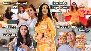 From a junk food grocery haul to hosting a blogger event, to unboxing PR with my (EX!) team