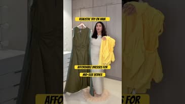 REALISTIC TRY ON HAUL, AFFORDABLE DRESSES FOR MID-SIZE BODIES & BIG CHESTS #ShopWithAC