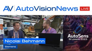 Nicolai Behmann - Siemens - Interview @ AutoSens Brussels 2023