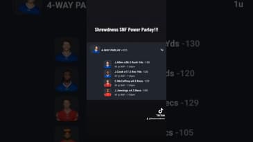 Shrewdness SNF Power Parlay!  #SNF #podcast #Betting #Bills #49ers