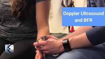 Doppler Ultrasound with Blood Flow Restriction Therapy/Training