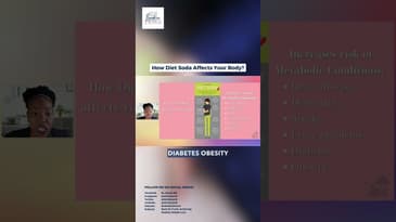 How Diet Soda Affects Your Body? #soda #youtubeshorts #shorts