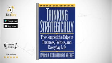 Thinking Strategically  Book Summary By Avinash K.Dixit   The competitive edge in business ,politics