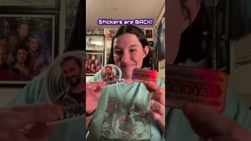 My sold out stickers are BACK! Coming to a Con near you! #fyp #startrek #podcast #wesleycrusher