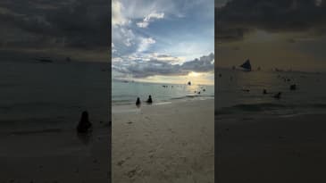 Sunset i#boracay #shorts #boracaysunset #SunsetLovers #BeachVibes #PhilippinesTravel #mindfulmoments