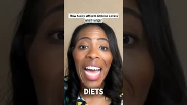 How Sleep Affects Ghrelin Levels and Hunger #youtubeshorts #fyp