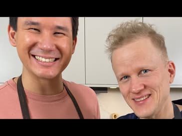 Filip Poon coachar Henrik i köket.