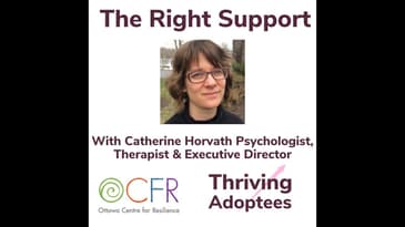 The Right Support With Catherine Horvath Psychologist, Therapist & Executive Director