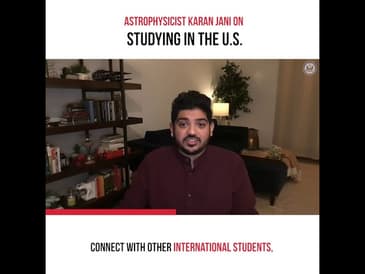 Astrophysicist Karan Jani on #StydyingInTheUS