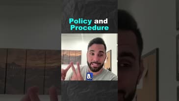 Policy and Procedure