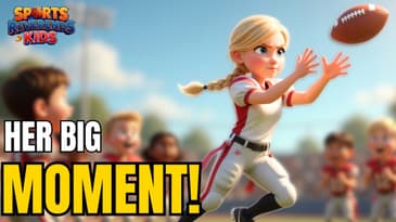 The Play That Finally Came Her Way 🏈 | Kids Story About Faithfulness