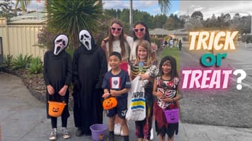 Tricks and Treats with the Neighbors: A Halloween Special!