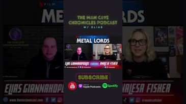 Analesa Fisher talks about 'Metal Lords' now streaming on Netflix #metallords #shorts