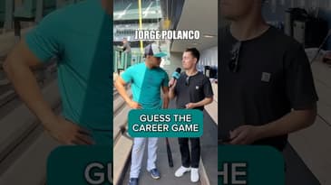 CAN THIS MLB INFIELDER GUESS HIS OWN TRIVIA?? #mlb #baseball #mariners #trivia