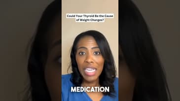 Could Your Thyroid Be the Cause of Weight Changes #fyp #youtubeshorts