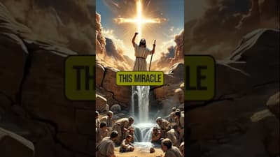 34th Miracle Water from the Rock | God’s Power to Provide