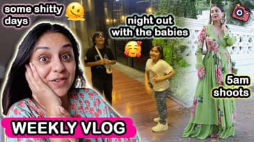 WHAT A WEEK! Dog bites, grocery haul, 5am mornings, game night with the babies| Aanam C VLOG