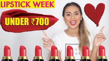 TOP 5 AFFORDABLE DRUGSTORE RED LIPSTICKS | LIPSTICK WEEK | AANAM C